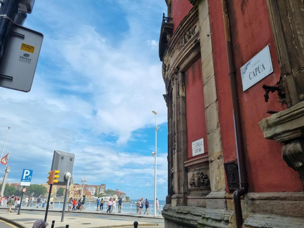 Апартаменти Bonito Piso En Gijon Centro Playa Екстер'єр фото